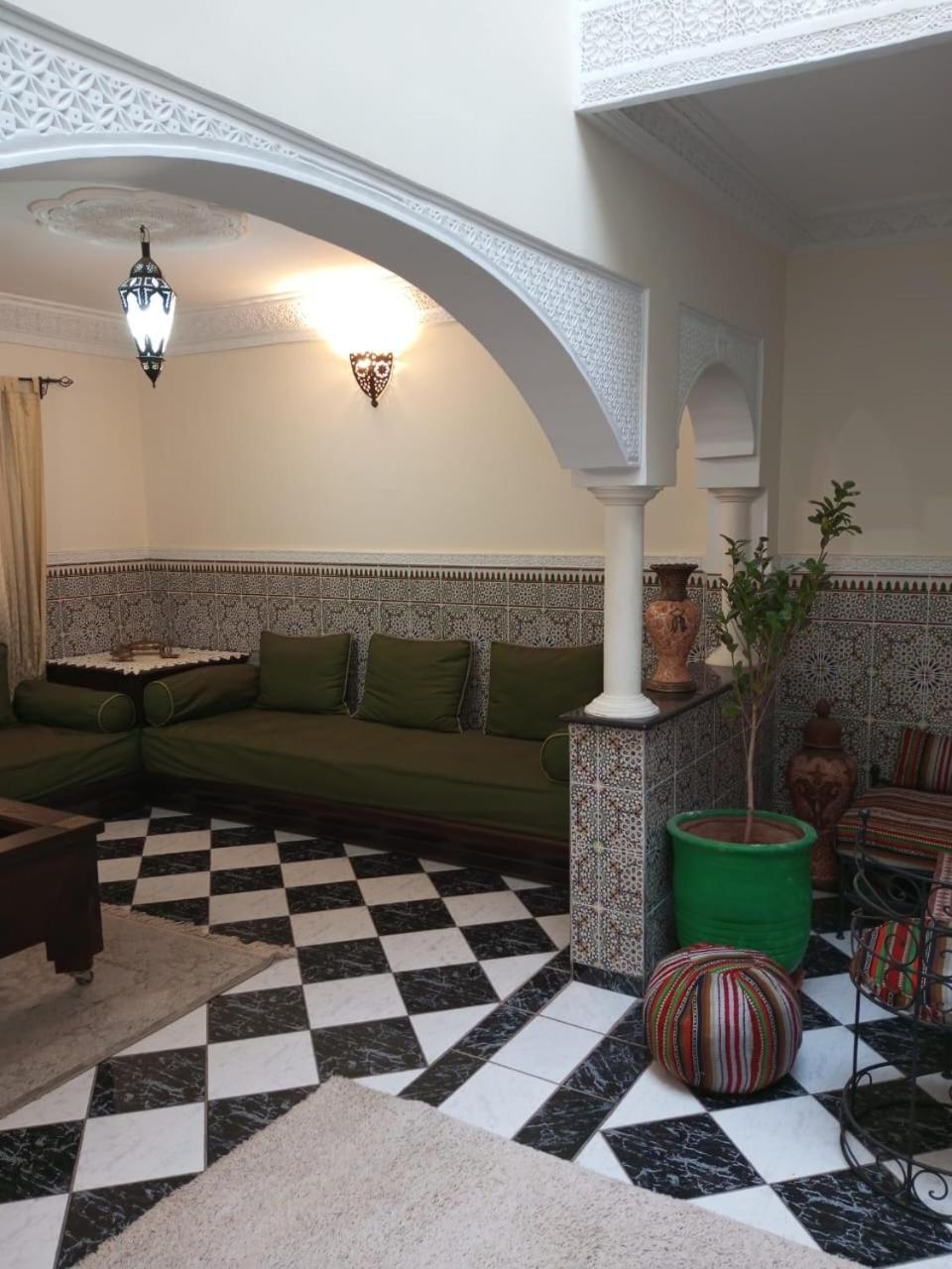 Duplex Style Riad Residence Avec Piscines Marrakesch Exterior foto